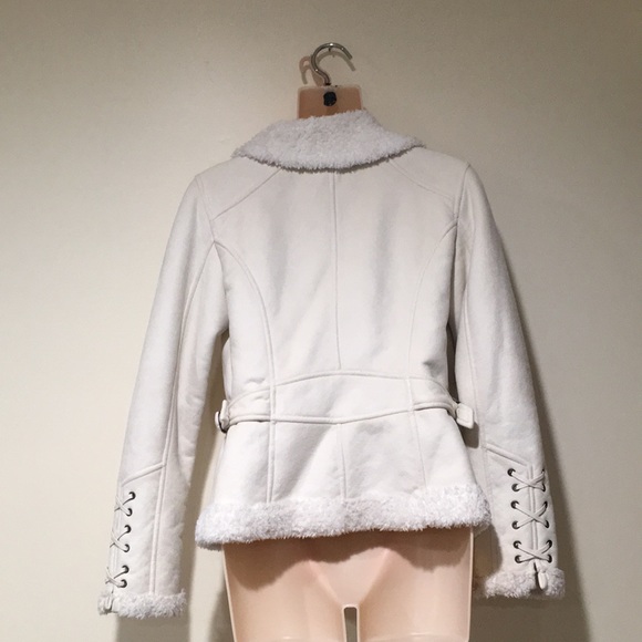 GORGEOUS Sherpa lined Victoria’s Secret jacket XS - Picture 7 of 11